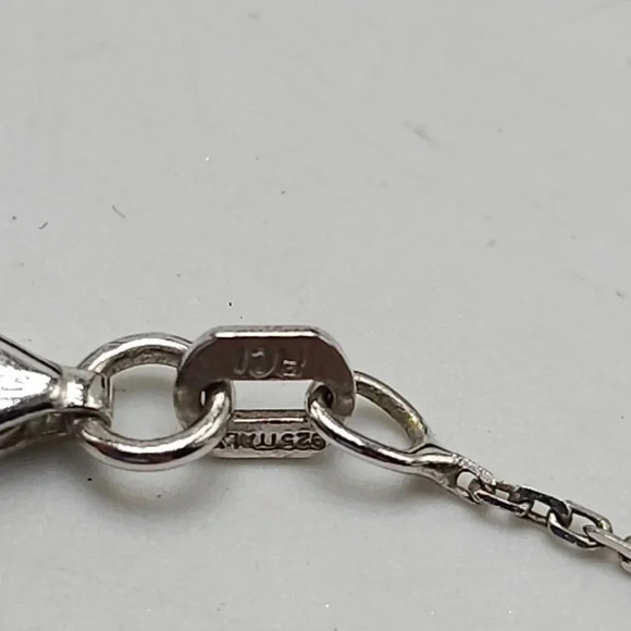 Michael Eller Diamonds Pendant Necklace Sterling Silver With Diamond Accents - Picture 6 of 8